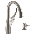 Kohler One Handle Stainless Steel Pull-Down Kitchen Faucet