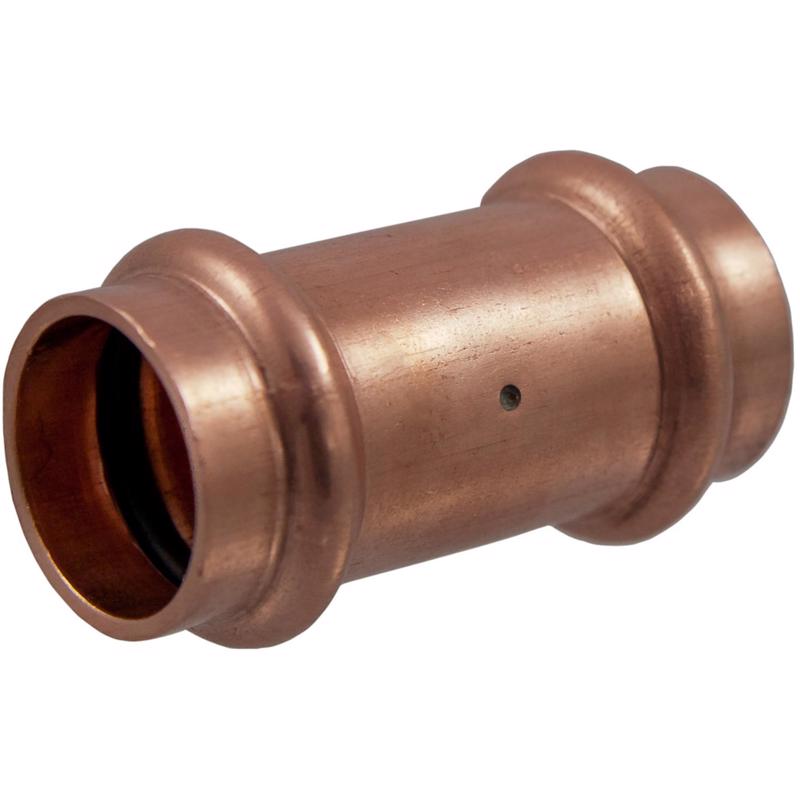 NIBCO 1 in. Press X 1 in. D Press Wrought Copper Coupling 5 pk