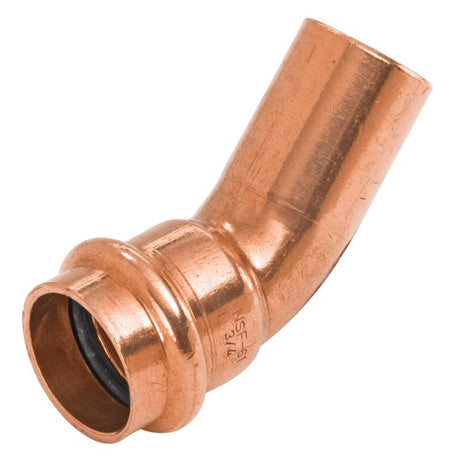 NIBCO 1/2 in. FTG X 1/2 in. D Press Wrought Copper 45 Degree Elbow 10 pk