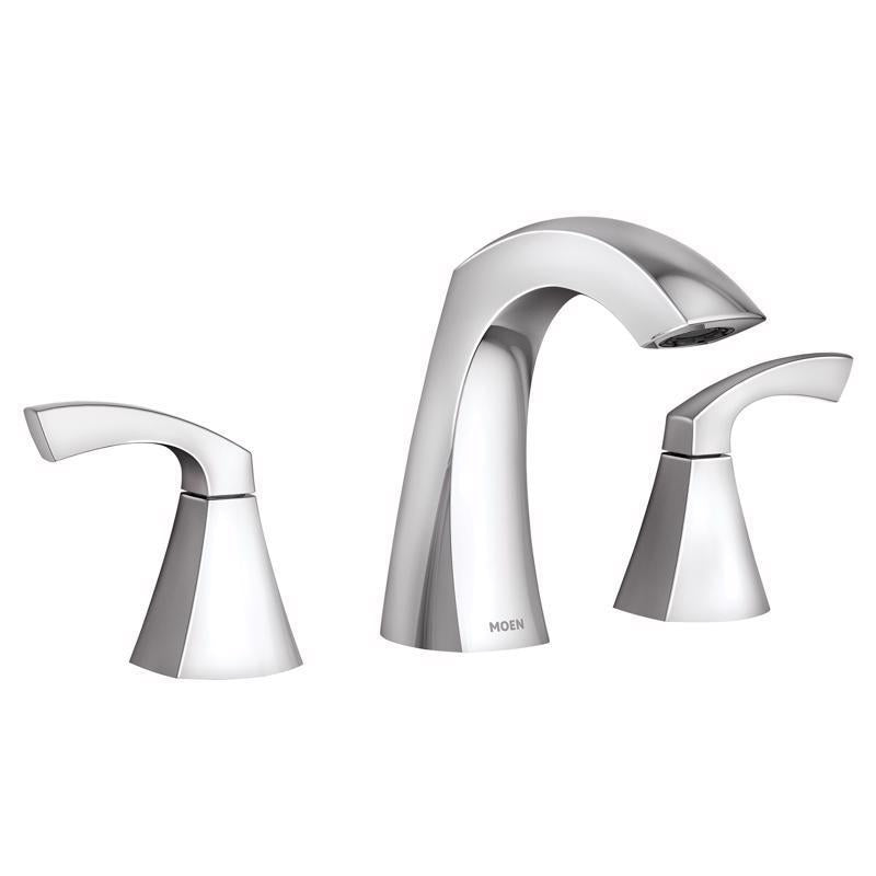 Moen Lindor Chrome Widespread Bathroom Sink Faucet 8 - 16 in.