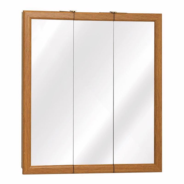 Zenna Home 26 in. H X 24 in. W X 4.5 in. D Rectangle Medicine Cabinet