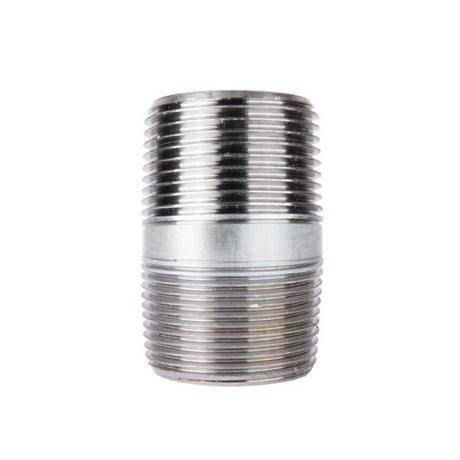 STZ Industries 1-1/4 in. MIP each X 1-1/4 in. D MIP Galvanized Steel 2-1/2 in. L Nipple