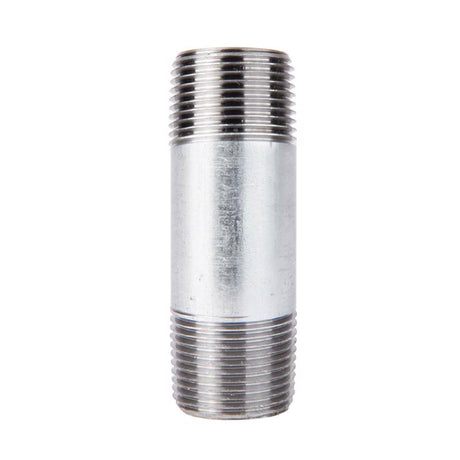 STZ Industries 3/8 in. MIP each X 3/8 in. D MIP Galvanized Steel 3 in. L Nipple