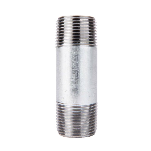 STZ Industries 3/8 in. MIP each X 3/8 in. D MIP Galvanized Steel 3 in. L Nipple