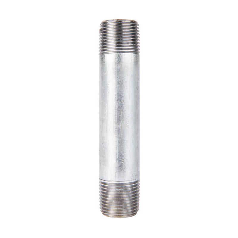 STZ Industries 1/2 in. MIP each X 1/2 in. D MIP Galvanized Steel 4 in. L Nipple