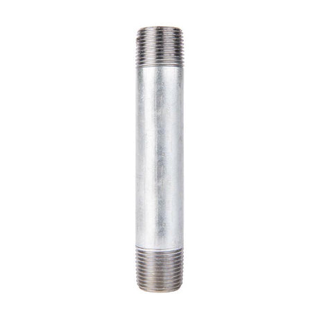 STZ Industries 1/2 in. MIP each X 1/2 in. D MIP Galvanized Steel 4-1/2 in. L Nipple