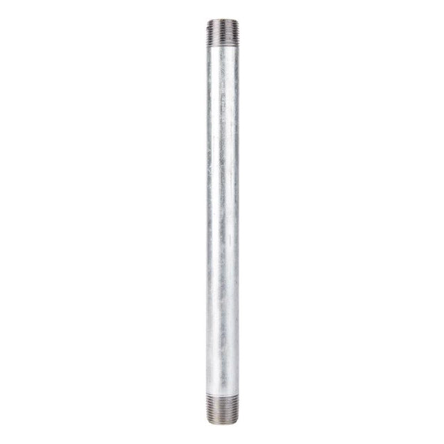 STZ Industries 1/2 in. MIP each X 1/2 in. D MIP Galvanized Steel 10 in. L Nipple