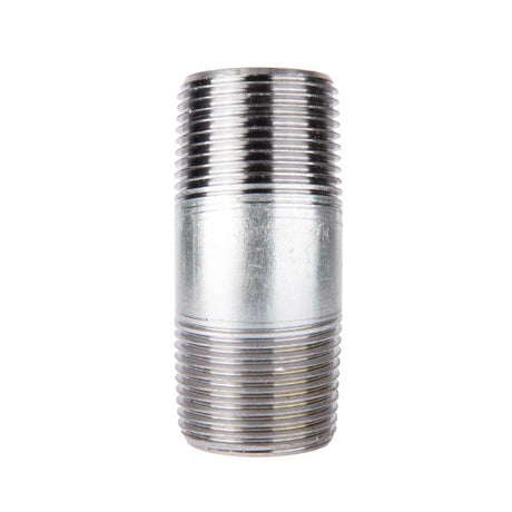 STZ Industries 1 in. MIP each X 1 in. D MIP Galvanized Steel 3 in. L Nipple