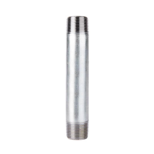 STZ Industries 1 in. MIP each X 1 in. D MIP Galvanized Steel 7 in. L Nipple