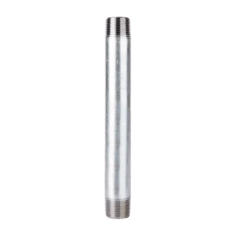 STZ Industries 1 in. MIP each X 1 in. D MIP Galvanized Steel 10 in. L Nipple