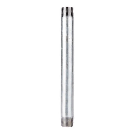 STZ Industries 1 in. MIP each X 1 in. D MIP Galvanized Steel 12 in. L Nipple