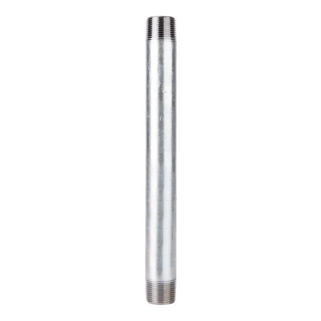 STZ Industries 1 in. MIP each X 1 in. D MIP Galvanized Steel 12 in. L Nipple