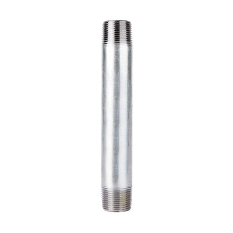 STZ Industries 1-1/4 in. MIP each X 1-1/4 in. D MIP Galvanized Steel 8 in. L Nipple