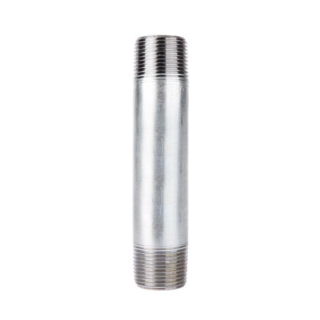 STZ Industries 1-1/2 in. MIP each X 1-1/2 in. D MIP Galvanized Steel 6 in. L Nipple