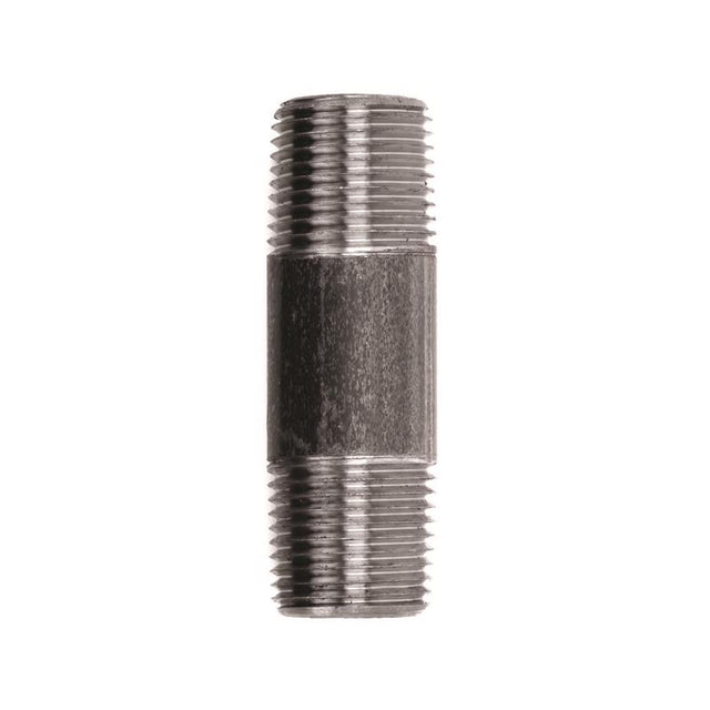 STZ Industries 1/2 in. MIP each X 1/2 in. D MIP Black Steel 2-1/2 in. L Nipple