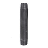 STZ Industries 3/4 in. MIP each X 3/4 in. D MIP Black Steel 6 in. L Nipple