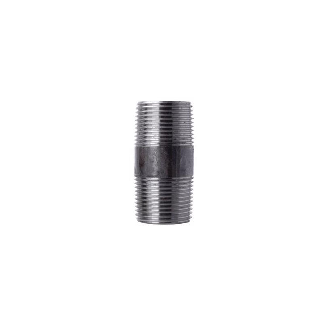 STZ Industries 1 in. MIP each X 1 in. D MIP Black Steel 2-1/2 in. L Nipple