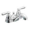 Moen Banbury Chrome Bathroom Faucet 4 in.