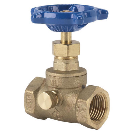 Homewerks 3/4 in. FIP X 3/4 in. FIP Brass Stop and Waste Valve