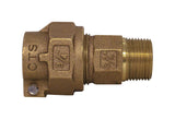 Legend 3/4 in. MPT X 3/4 in. D Pack Joint Bronze Coupling