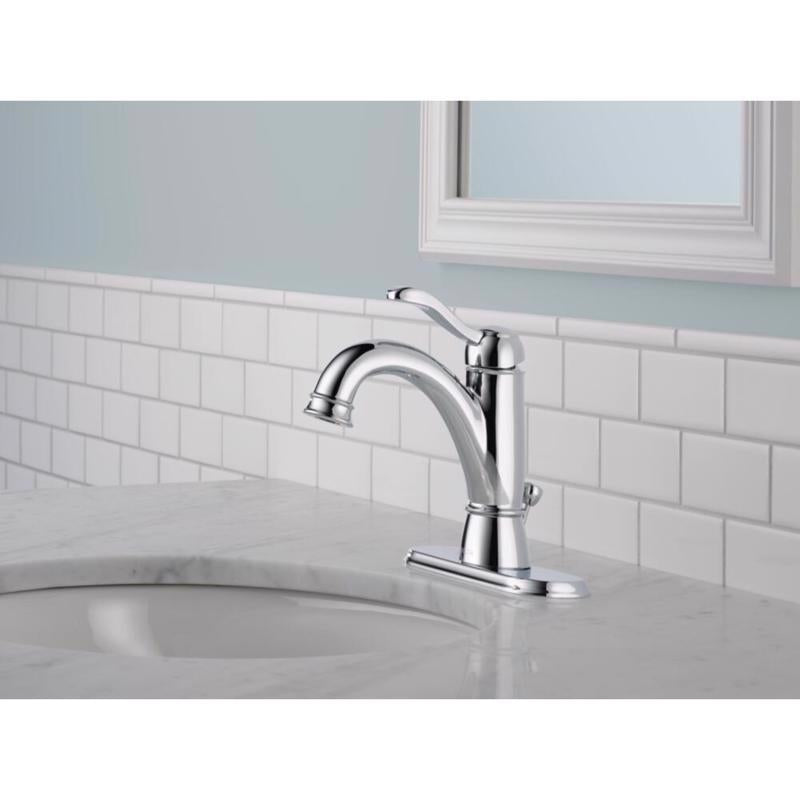 Delta Chrome Bathroom Faucet 4 in.