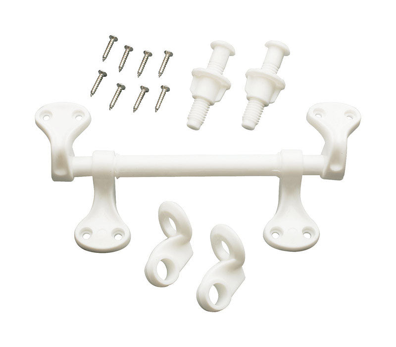 Plumb Pak Toilet Seat Hinge White Plastic For Universal