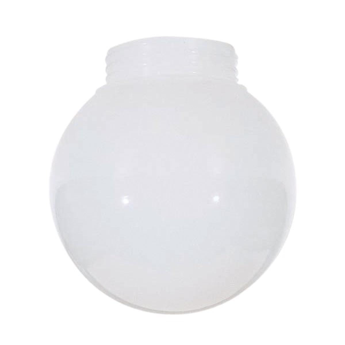 WHT LEXAN 3-11/64 THRD 6" BALL