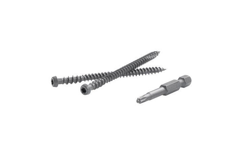 FastenMaster TrapEase No. 20 X 2-1/2 in. L Torx Ttap Star Head Composite Deck Screws 75 pk