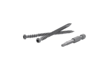 FastenMaster TrapEase No. 20 X 2-1/2 in. L Vintage Lantern Torx Ttap Star Head Composite Deck Screws