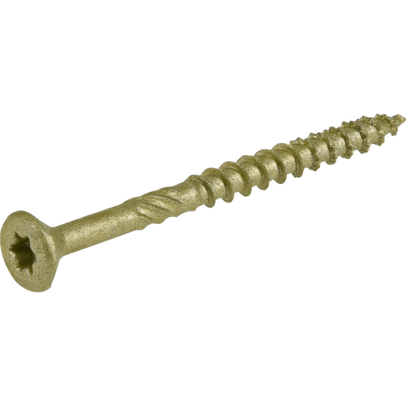 Hillman Power Pro No. 8 X 2 in. L Star Flat Head Premium Deck Screws 5 lb 767 pk