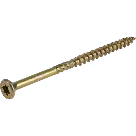 Hillman Power Pro No. 9 X 3 in. L Star Yellow Zinc Wood Screws 1 lb 83 pk