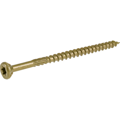 Hillman Power Pro No. 9 X 3 in. L Star Flat Head Premium Deck Screws 5 lb 417 pk