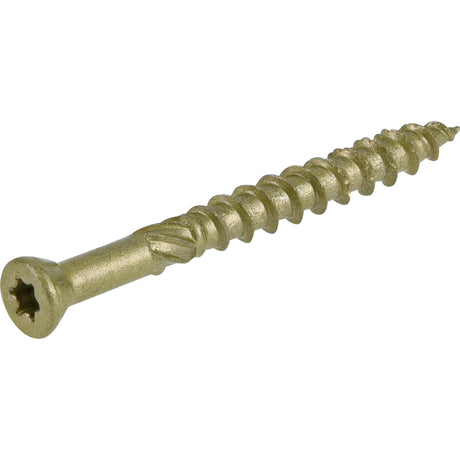 Hillman Power Pro No. 8 X 1-5/8 in. L Star Bronze Ceramic Trim Screws 1 lb 195 pk