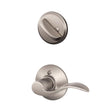 Schlage Modern Satin Nickel Handleset Right Handed