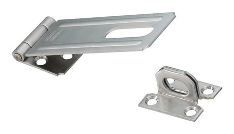 National Hardware Stainless Steel 4-1/2 in. L Safety Hasp 1 pk