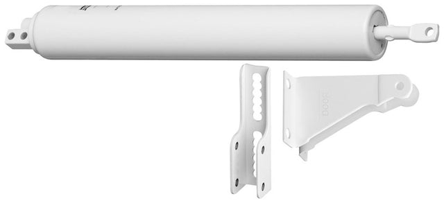 National Hardware White Aluminum/Steel Air Controlled Door Closer