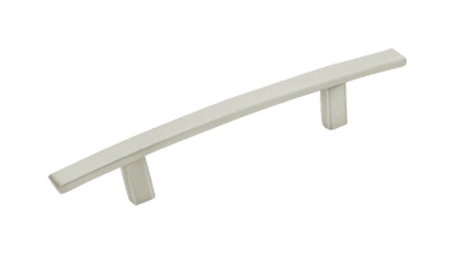 Amerock Cyprus Arch Cabinet Pull 3-3/4 in. Satin Nickel 1 pk