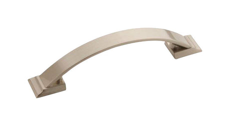 Amerock Candler Cabinet Pull 3-3/4 in. Satin Nickel 1 pk