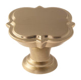 Amerock Grace Revitalize Cabinet Knob 1-3/4 in. D 1-3/8 in. Golden Champagne 1 pk