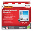 Frost King Clear Shrink Indoor Window Film Insulator Kit 42 in. W X 62 in. L