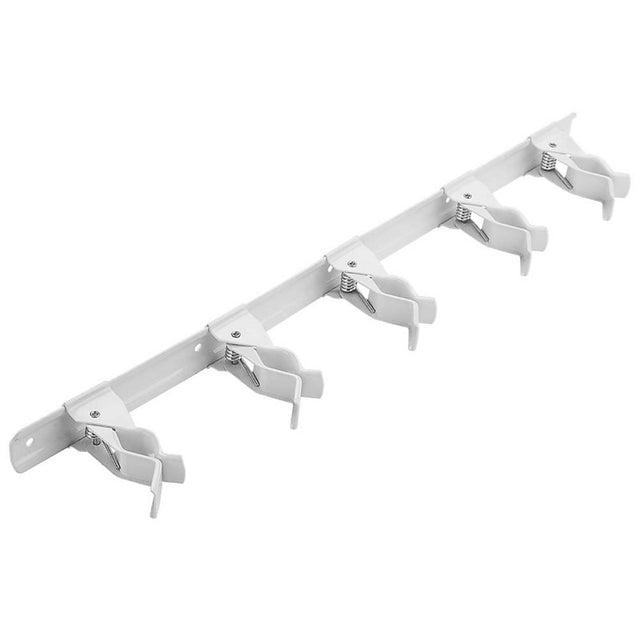 National Hardware 17 in. L White Steel Grip Clamp Organizer 10 lb. cap. 1 pk