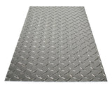 M-D 0.073 in. X 12 in. W X 24 in. L Bright Aluminum Diamond Tread Plate