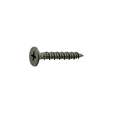 Grip-Rite No. 8 wire X 1-1/4 in. L Phillips Wafer Head Cement Board Screws 5 lb 805 pk