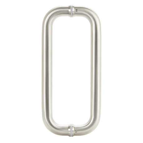 Brinks 12 in. L Satin Silver Stainless Steel Door Pull