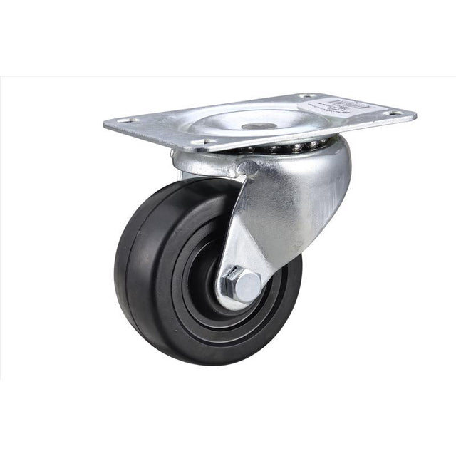 Projex 3 in. D Swivel Soft Rubber Caster 175 lb 1 pk