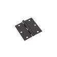 National Hardware 3-1/2 in. L Black Door Hinge 1 pk