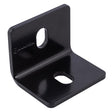 Hampton 2.4 in. H X 3 in. W X 3/16 in. D Black Steel Inside/Outside Corner Brace