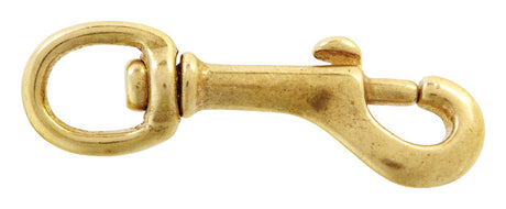 Campbell 5/8 in. D X 3-1/16 in. L Polished Bronze Round Swivel Eye Bolt Snap 40 lb