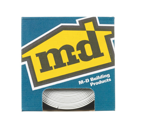 M-D 4 in. W X 20 ft. L Prefinished White Vinyl Wall Base