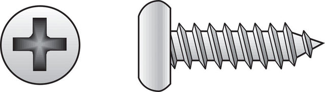 Hillman No. 14 X 1-1/4 in. L Phillips Pan Head Sheet Metal Screws 100 pk